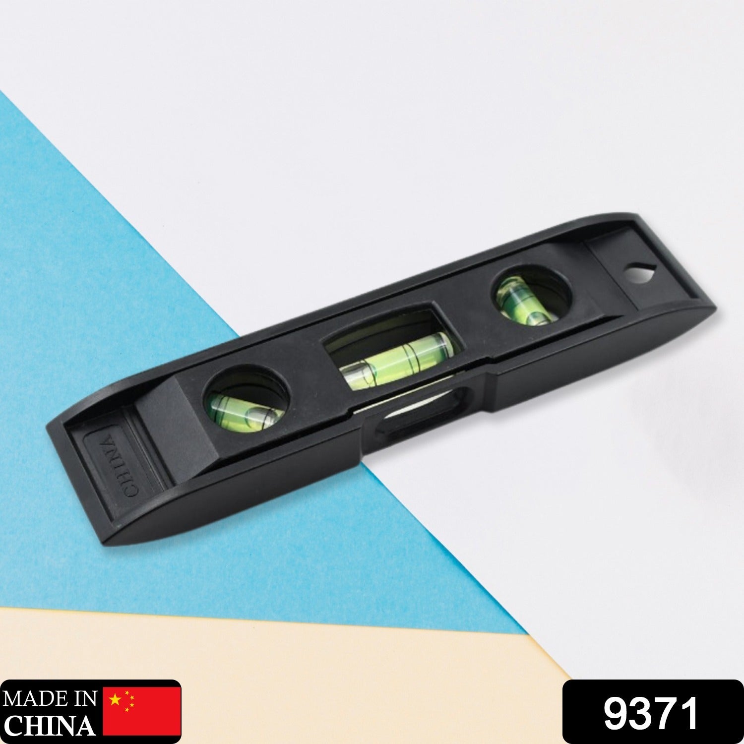 9371 Plastic Torpedo Level, Spirit Level 3 Bubble Level Torpedo Plastic Level Bubble Measuring Tool 9371 Plastic Torpedo Level, Spirit Level 3 Bubble Level Torpedo Plastic Level Bubble Measuring Tool